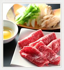 長野県産牛すき焼き