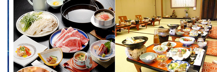 18:30 ご夕食 夜は個室宴会場で大盛り上がり!