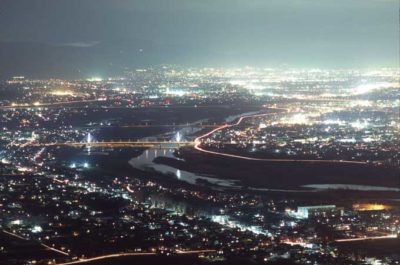 『吟月』 館内の写真スポットはこの書画の前!